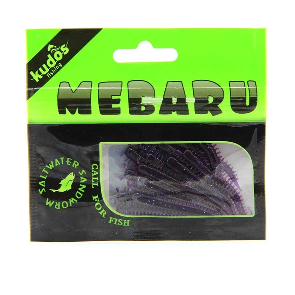 Kudos Mebaru Worm 8 cm Silikon Yem - 6