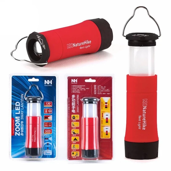 Naturehike 3IN1 MultiFonksiyonel LED Kamp Lambası - 2