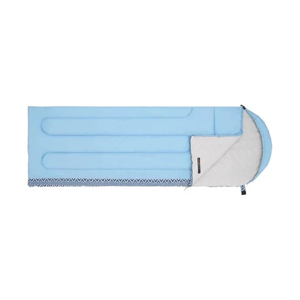 Naturehike L250 Zarf Tarzı Kapüşonlu Uyku Tulumu -10°C  MAVİ Right - 9