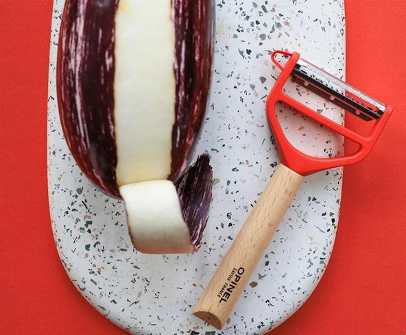 Opinel T-Duo Ahşap Saplı Meyve-Sebze Soyacağı - 8