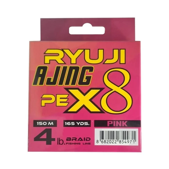 Ryuji Ajing X8 150mt PE İp Misina - 7