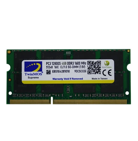 TwinMOS 4GB DDR3 1600MHz (MDD34GB1600N) (NB)
