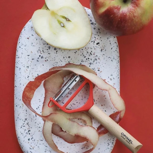 Opinel T-Duo Ahşap Saplı Meyve-Sebze Soyacağı - 4
