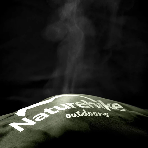 Naturehike U350 Zarf Tarzı Kapüşonlu Uyku Tulumu -13°C HAKİ Right - 3