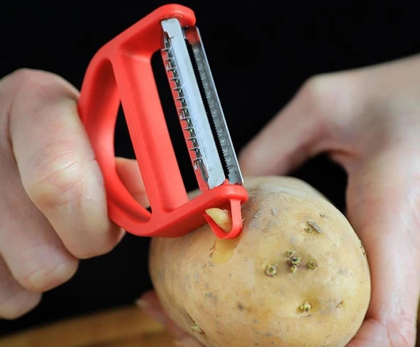 Opinel T-Duo Ahşap Saplı Meyve-Sebze Soyacağı - 9