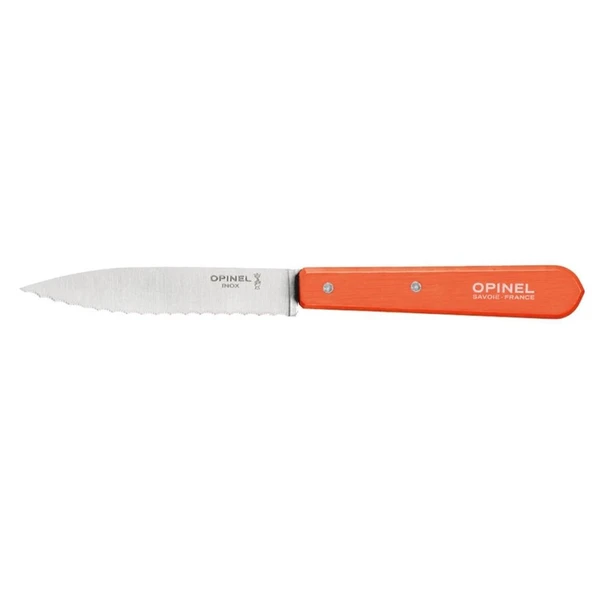 Opinel Essential No:113 Paslanmaz Çelik Tırtıklı Soyma Bıçağı - 2