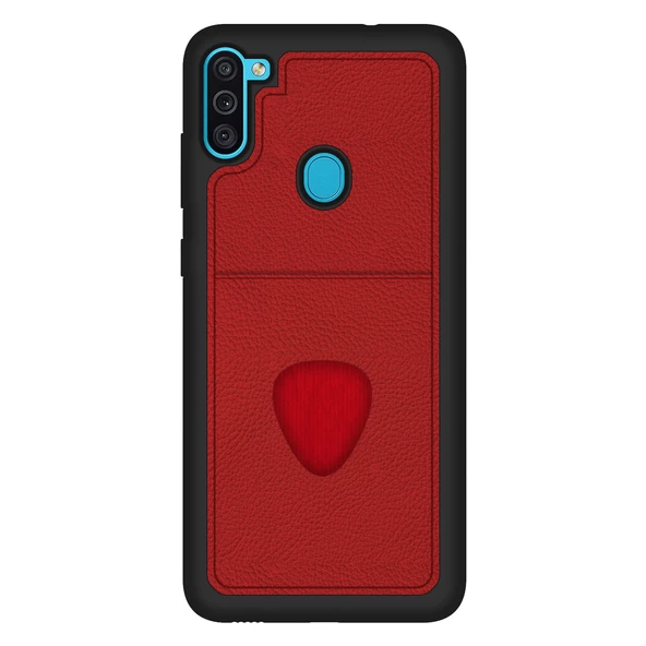 FitCase Samsung Galaxy A11 / M11 Kılıf Proda Deri Tek Kartlık Cepli Kapak - 2