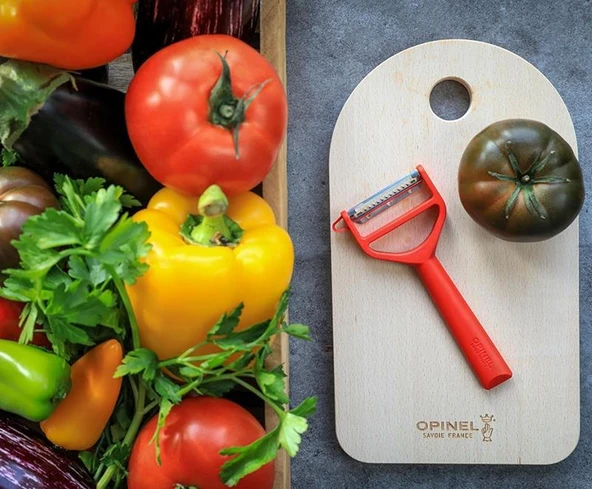 Opinel T-Duo Polimer Saplı Meyve-Sebze Soyacağı - 7