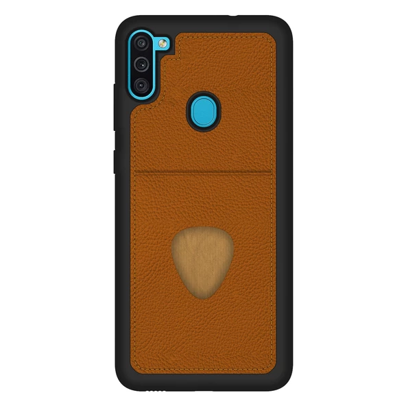 FitCase Samsung Galaxy A11 / M11 Kılıf Proda Deri Tek Kartlık Cepli Kapak - 6