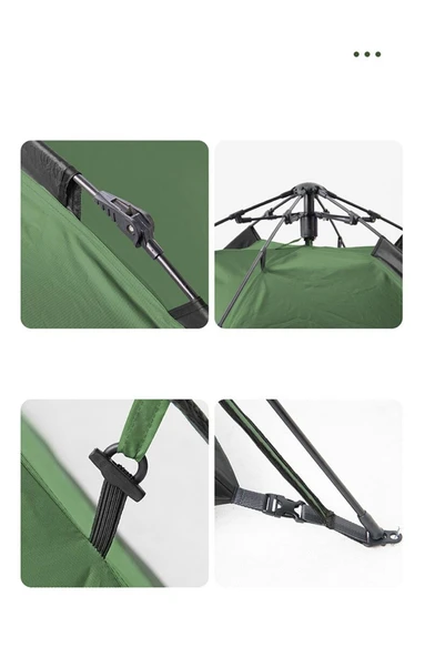 Naturehike 3 Kişilik Otomatik Kamp Çadırı - 3