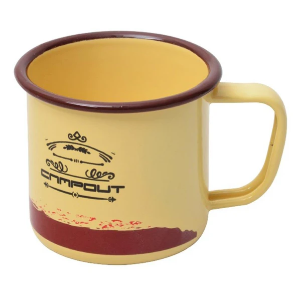 Campout Emaye Kupa Krem - 2