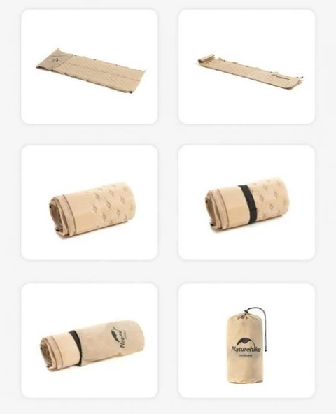 Naturehike Ultralight Şişme Kamp Matı | 185*60*2.5 cm | - 12