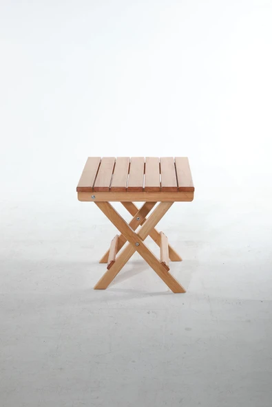 WoodenWorker Katlanır Sehpa Ahşap - 2