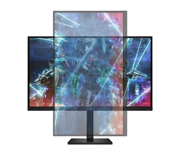 HP OMEN 27s 27'' 1ms Pivot Hdmi Dp MM 240Hz IPS - Resim 3