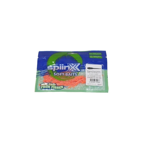 Spiinx Sandworm Silikon 6cm Lrf Silikon Yem - Resim 2