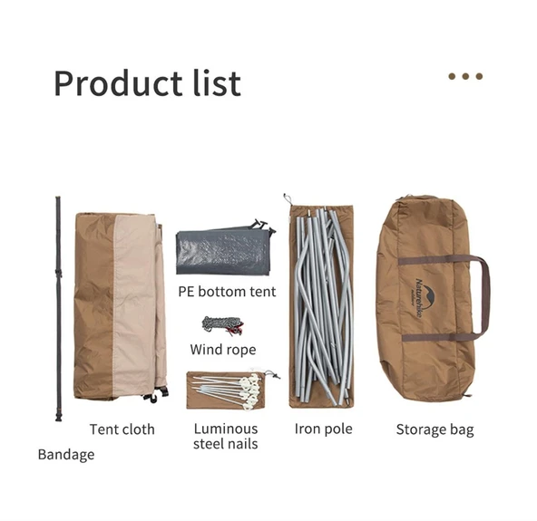 Naturehike WC & Duş & Giyinme Çadırı - 8