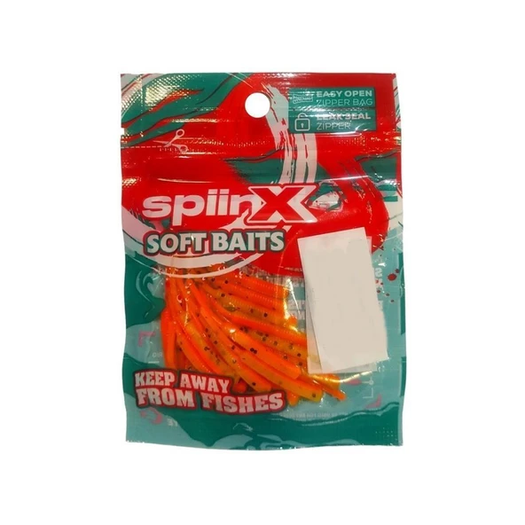 Spiinx Sandworm Silikon 6cm Lrf Silikon Yem - Resim 5