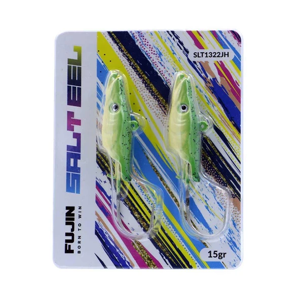 Fujin Salt Eel 15gr Jighead - Resim 5
