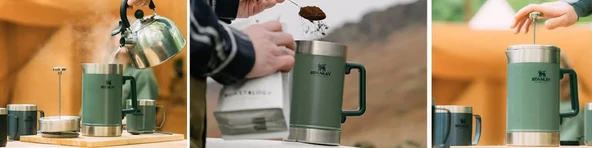 Stanley Klasik French Press Termos 1.4 Lt - 12