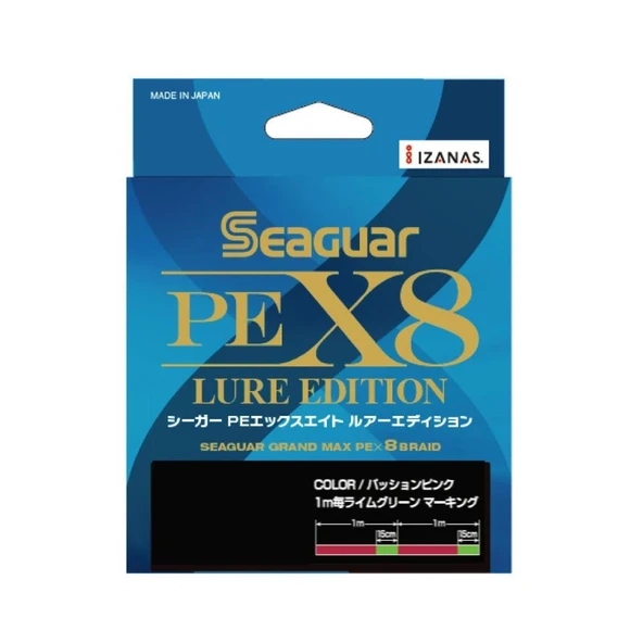SeaGuar Lure Edition Grandmax PE 8 Örgü Multi Color Spin İp Misina 150 mt - 5
