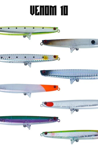 Fujin Venom 10 10.5 gr 10 cm Maket Balık - Resim 9