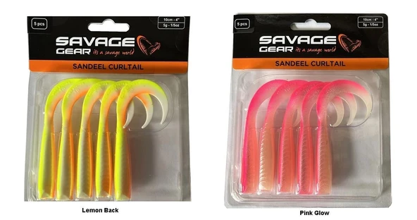 Savage Gear LB Sandeel Curltail 7 cm 2 gr Silikon Yem - 1