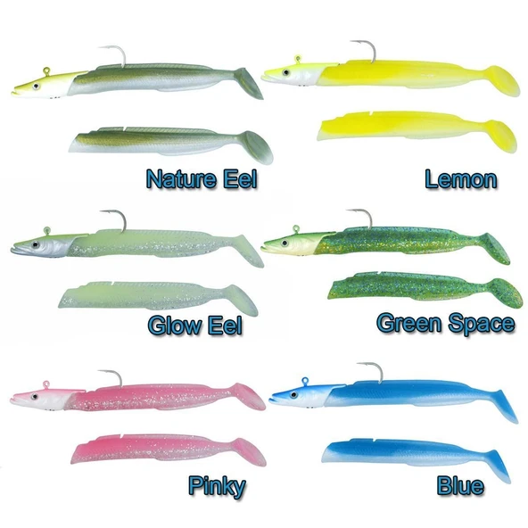 Fujin Salt Eel 10cm 12gr x2 Silikon Yem