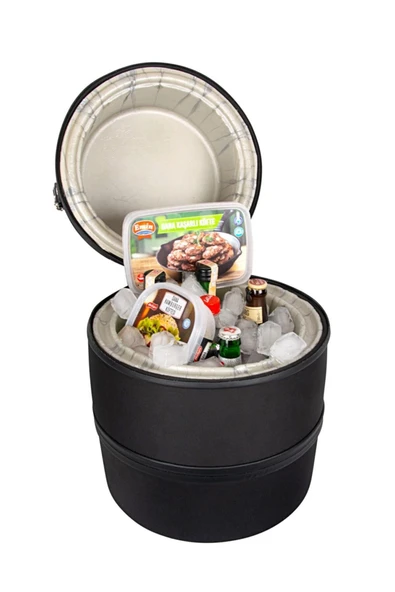 Thermobag Fıçı Tipi Soğutucu Termos Çanta Buzluk 14 Lt - 10