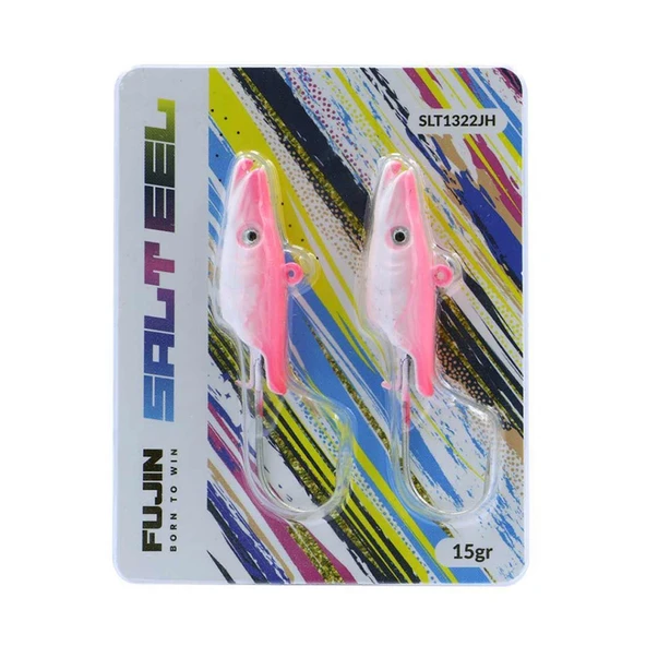 Fujin Salt Eel 15gr Jighead - Resim 4