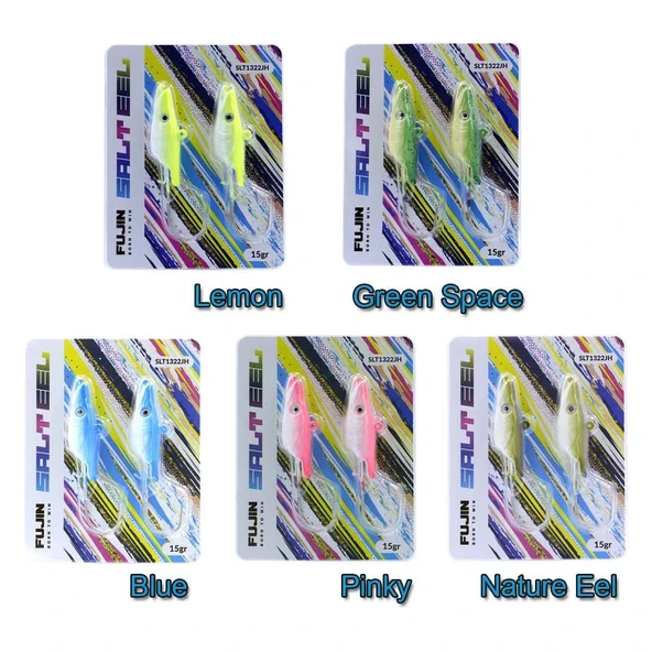 Fujin Salt Eel 15gr Jighead ürün görseli 1