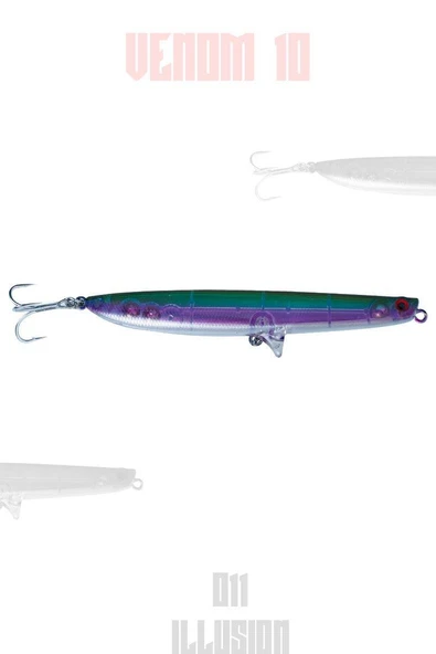 Fujin Venom 10 10.5 gr 10 cm Maket Balık - Resim 12