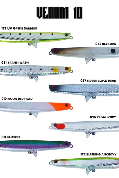 Fujin Venom 10 10.5 gr 10 cm Maket Balık ürün görseli