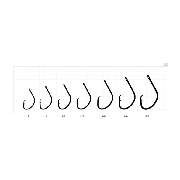 Sasame F-401 Light Ciircle TW Olta İğnesi  Black Nickel NO:1 - Resim 3