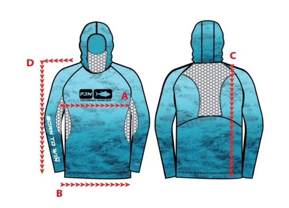 Fujin Rolla S24 Buff & Hoodie Swordfish Red - 4