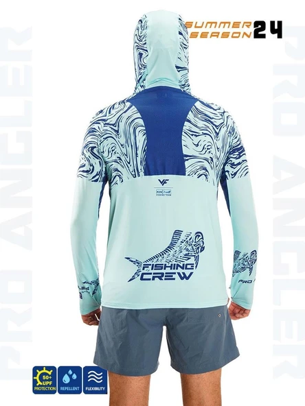 Fujin Pro Angler S24 Buff & Hoodie Izohips Mint - 3