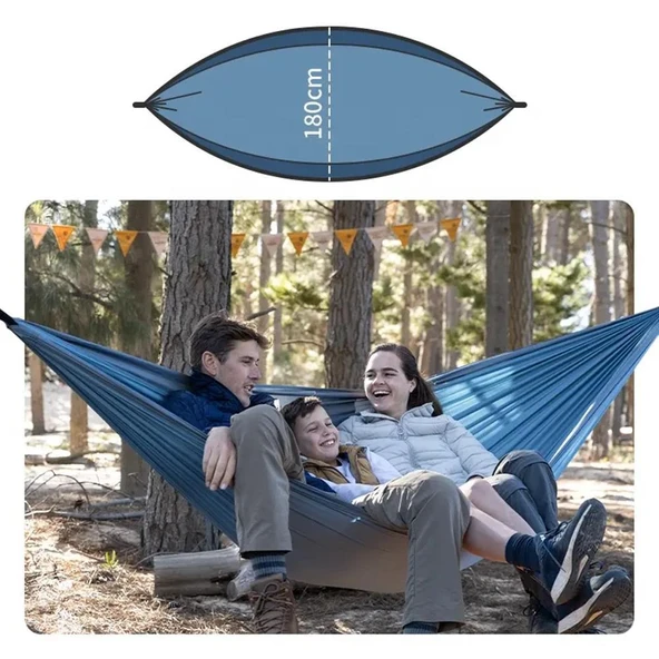 Naturehike Ultralight Swing Çift Kişilik Hamak |340T Pongee| - 11