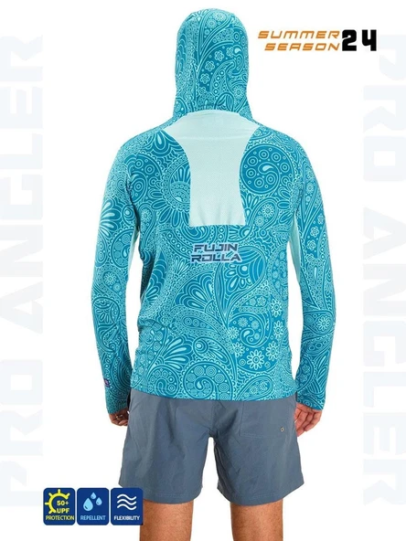 Fujin Rolla S24 Buff & Hoodie Swordfish Mint - 3