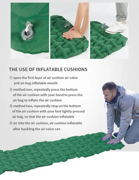 Naturehike FC-12 Infatable Şişme Kamp Matı - 9