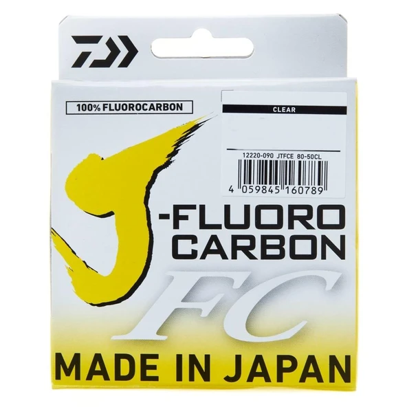 Daiwa J-FluoroCarbon Leader Misina  Clear 0,455 mm - 3