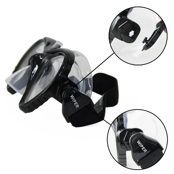 Apnea Wiper Dalış Maskesi Tempered Class - 7