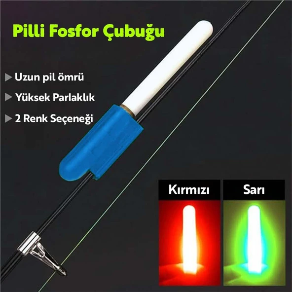 Anchor Pilli ve Aparatlı Fosfor Light Stick - 10