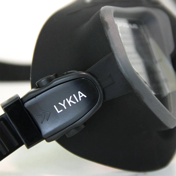 Apnea Lykia Dalış Maskesi Tempered Class - 5