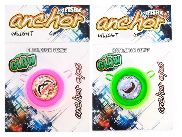 Anchor Melek Gözü [ Glowlu ]  PEMBE 180 Gr - 7