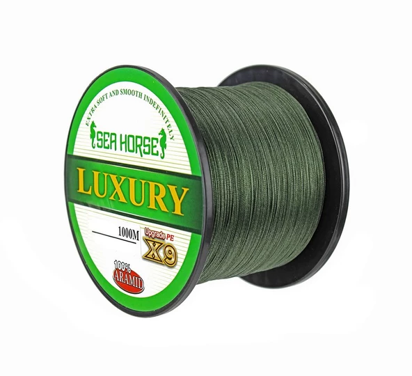 Luxury 1000m 9x 0.16mm İpek Misina