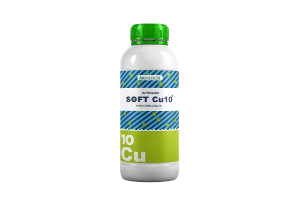 AREL CHEM SOFT CU 10 (BAKIRLI GÜBRE ÇÖZELTİSİ) 1 LT'LİK AMBALAJ