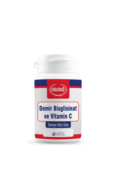 ERSAĞ DEMİR BİSGLİSİNAT VE C VİTAMİNİ