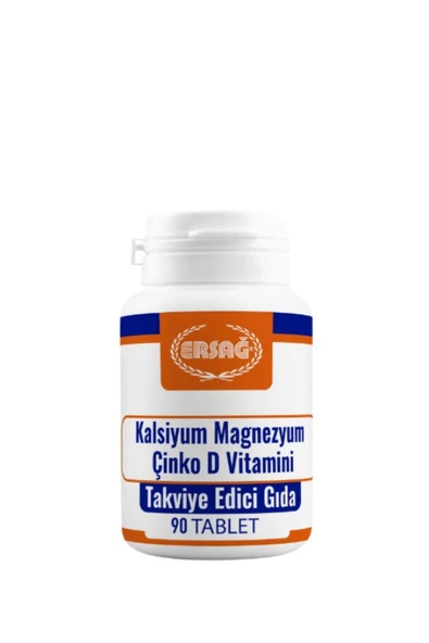 ERSAĞ KALSİYUM,MAGNEZYUM, ÇİNKO, D VİTAMİNİ