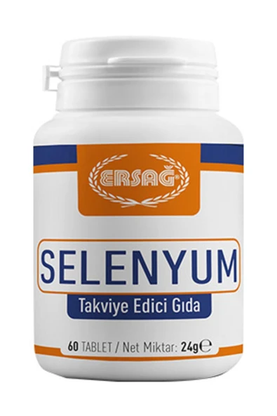 Selenyum Takviye Edici Gıda 60 Tablet