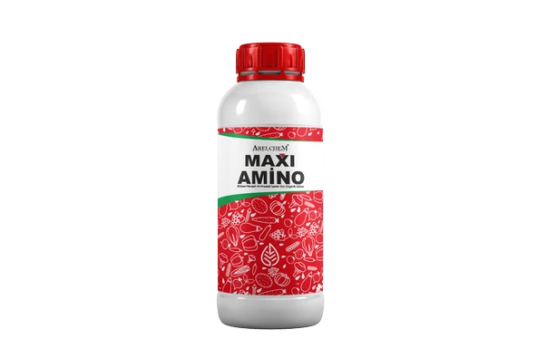 AREL CHEM MAXI AMINO (BİTKİSEL MENŞELİ AMİNNOASİT İÇEREN SIVI ORGANİK GÜBRE) 1 LT'LİK AMBALAJDA