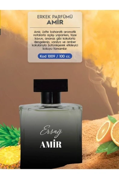 AMİR EDP ERKEK PARFÜM 100 cc EDP - 2